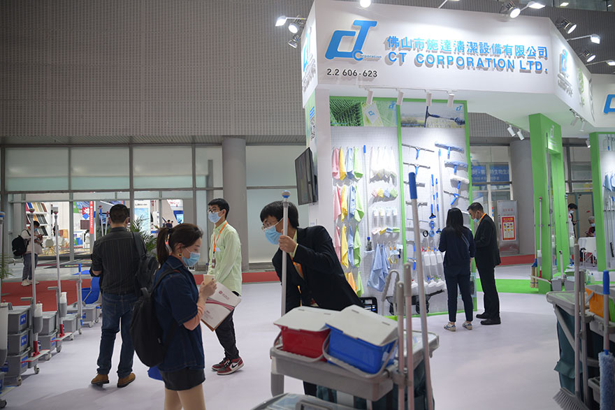 【花絮】第二十八屆廣州酒店用品展覽會正式開幕，施達清潔設備閃亮登場
