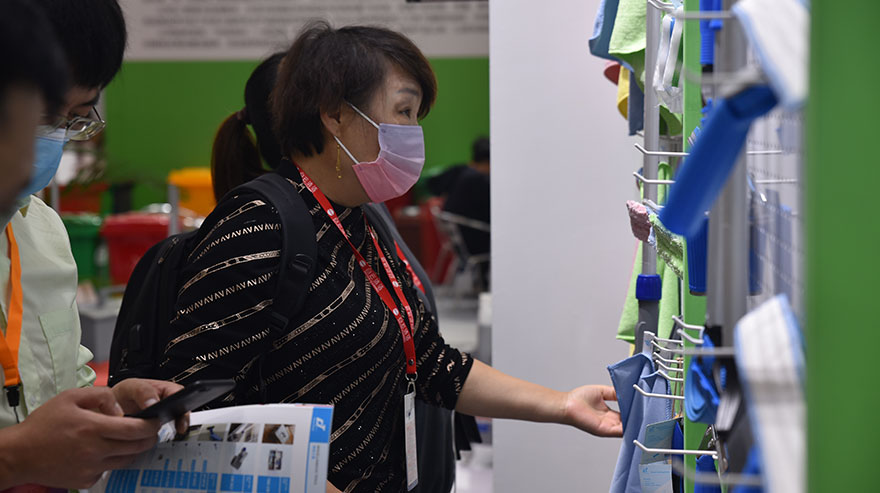 【花絮】第二十八屆廣州酒店用品展覽會正式開幕，施達清潔設備閃亮登場